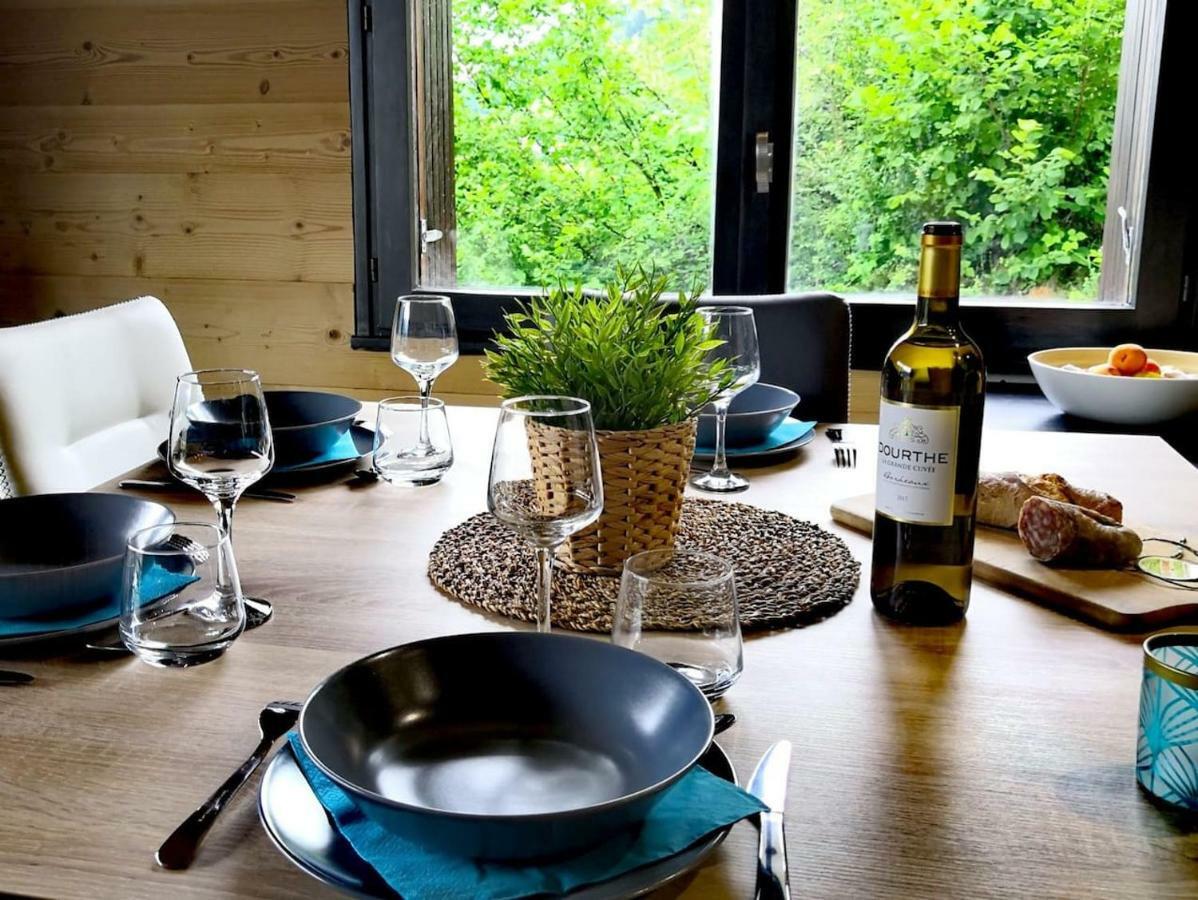 Bel Appartement Avec Vue Exceptionnelle Le Grand-Bornand Exteriör bild