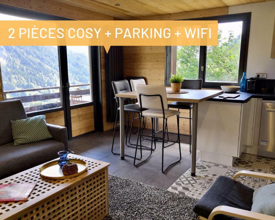 Bel Appartement Avec Vue Exceptionnelle Le Grand-Bornand Exteriör bild